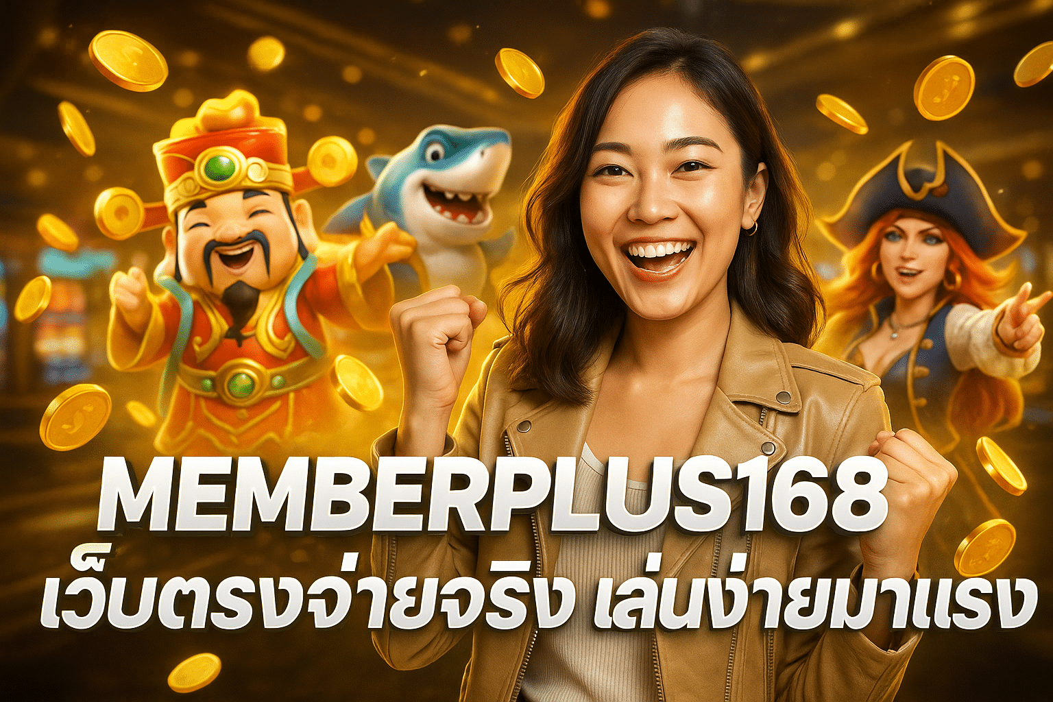 MEMBERPLUS168 เว็บตรงจ่ายจริง เล่นง่ายมาแรง