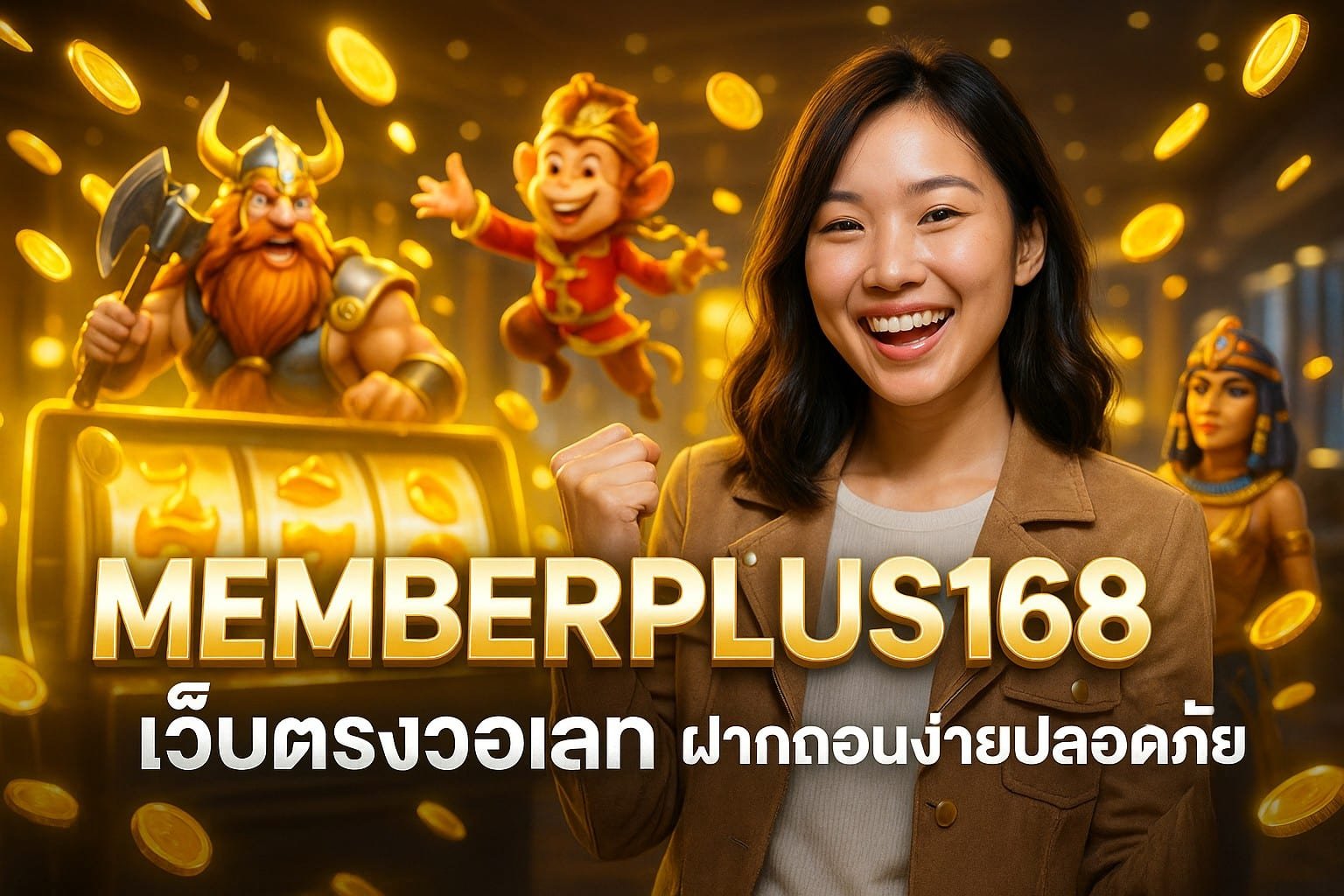 MEMBERPLUS168 เว็บตรงวอเลท ฝากถอนง่ายปลอดภัย