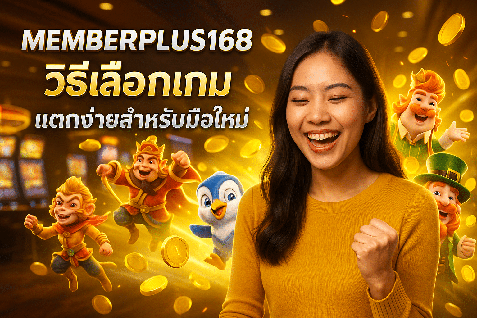 MEMBERPLUS168 วิธีเลือกเกม แตกง่ายสำหรับมือใหม่
